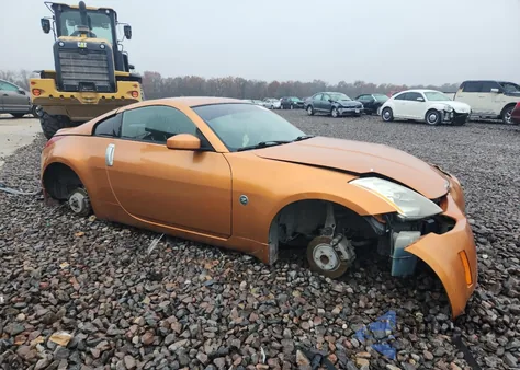 2003 Nissan 350Z Coupe z USA, uszkodzony, nr VIN JN1AZ34D83T109174